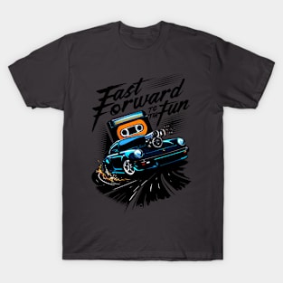 Retro Vibes, Fast Beats, and Roadside Thrills T-Shirt